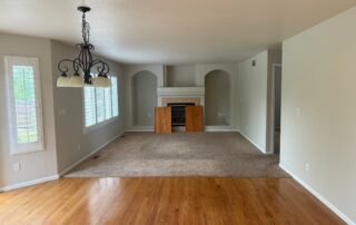 longmont interior house painting - paint crack