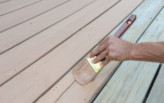 deck staining vs painting